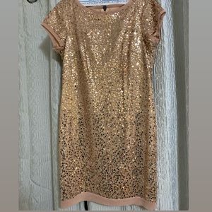 🏷 **VINCE CAMUTO** Rose Gold/Blush Sequin Dress